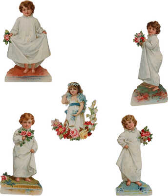 Дети. Миниатюры книжные и альбомные. Зап. Европа, конец XIX в. 